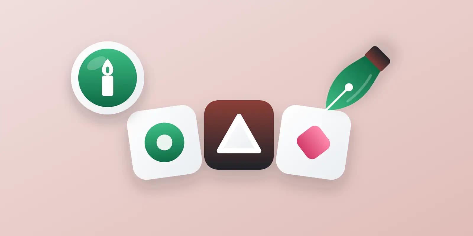 Logo concepts for a handmade candle or soap brand