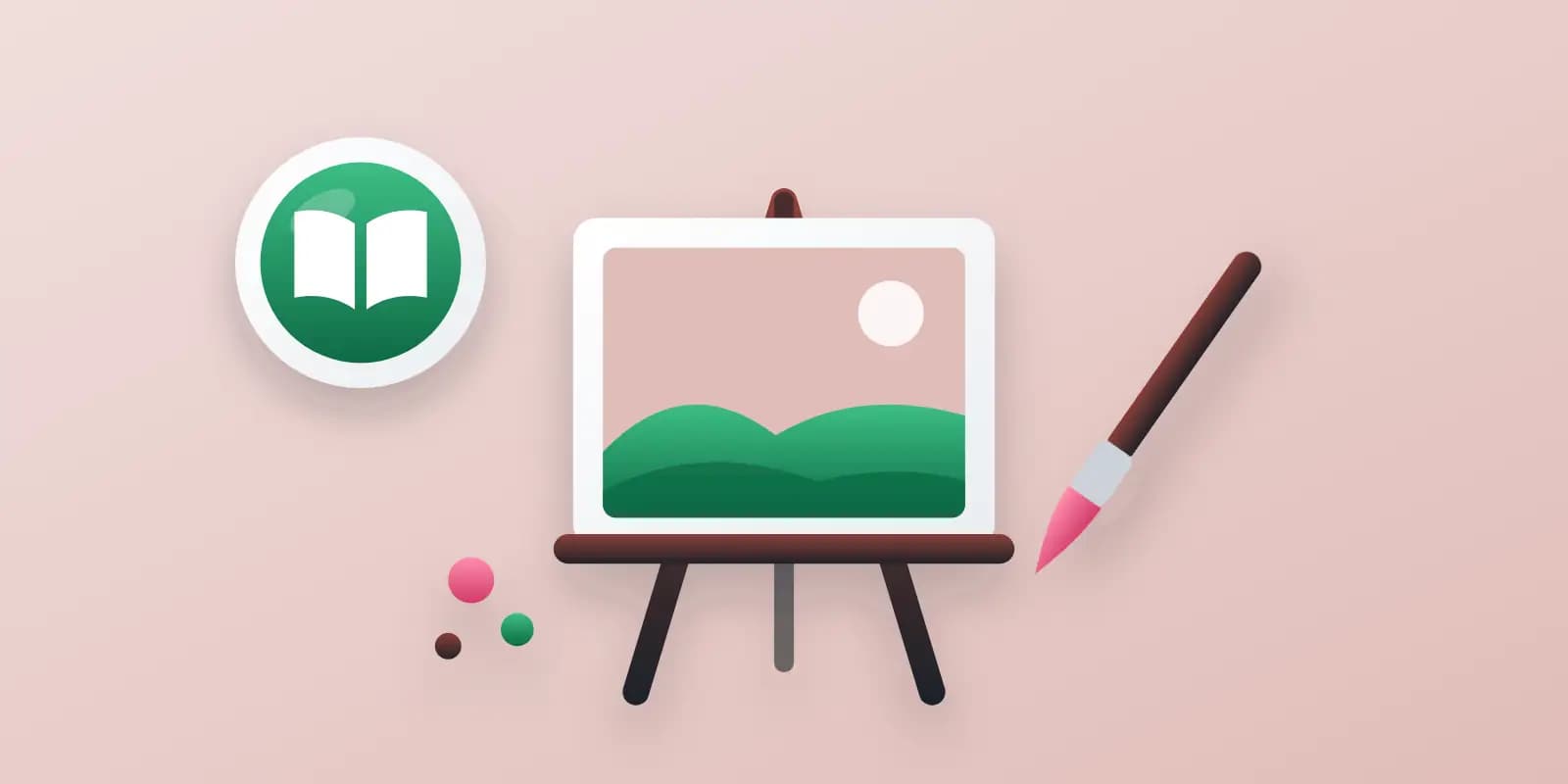 Ilustrasi kepala bab dan spot illustration untuk buku